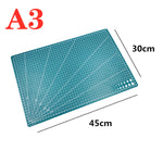 Hobby cutting mat Size A3 450mm X 300mm 12" X 18" PVC 3mm thick