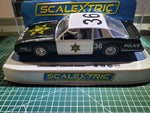 Scalextric Limited Edition C4108 Chevrolet Monte Carlo County Sherriff MRE exclusive Imported by Slotcarspacesolutions