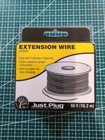JustPlug JP5683 50 foot roll of 2 conductor hobby electrical wire