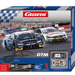 Carrera 30015 DTM Speed Memories, Digital 132 Set with Wireless Controllers