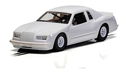 Scalextric C4077 Ford Thunderbird, White, DPR, 1/32 Scale